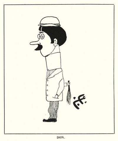 Oxford Quips: Don by Bohun Lynch