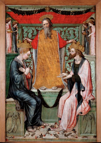 The Coronation of the Virgin and Christ by Bonifacio Bembo