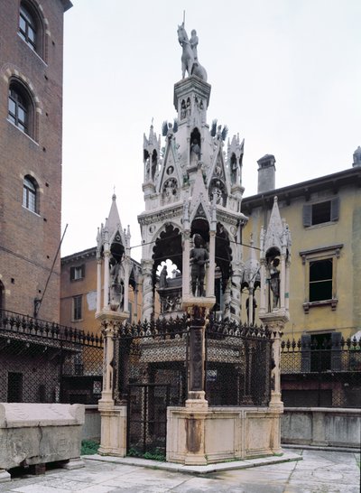 Funerary monument of Cansignorio Della Scala by Bonino da Campione