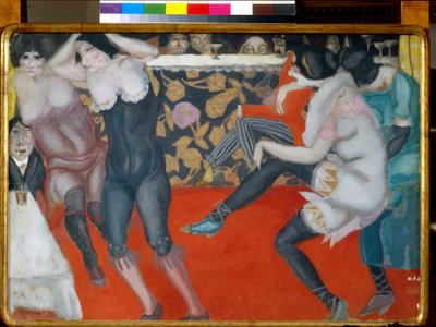 At the Cabaret by Boris Dmitrievich Grigoriev