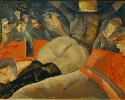 In the Circus by Boris Dmitrievich Grigoriev