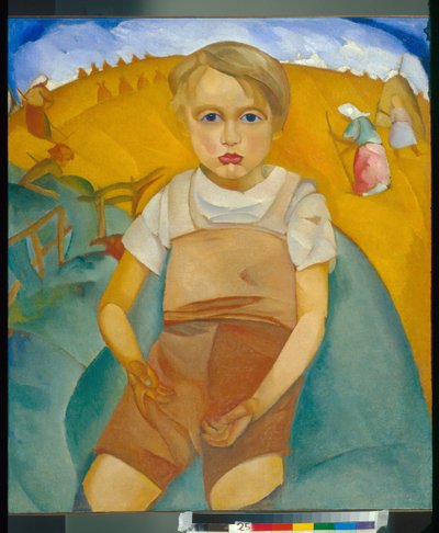The Worldly (Portrait of the Son) by Boris Dmitrievich Grigoriev