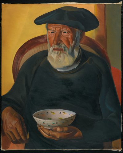 Old Trombola, 1924 by Boris Dmitrievich Grigoriev