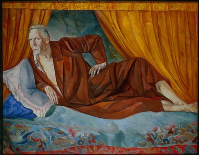 Portrait of the Singer Fyodor Shalyapin (1873-1938) by Boris Dmitrievich Grigoriev