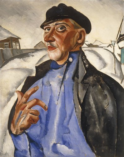 Portrait of Vaska Pepel by Boris Dmitrievich Grigoriev