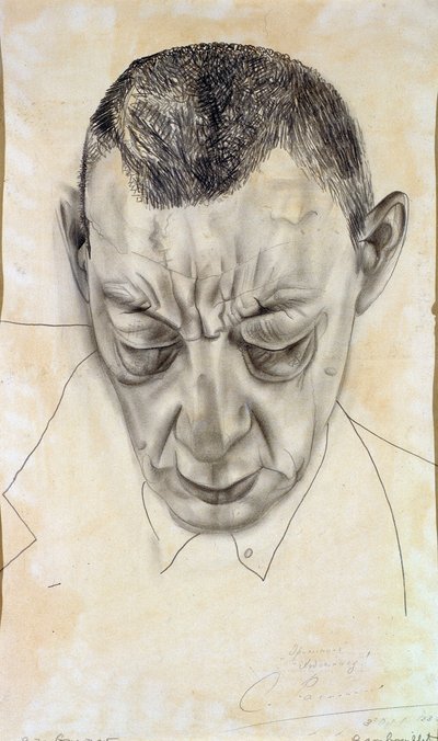 Portrait of the Composer Sergei Rakhmaninov by Boris Dmitrievich Grigoriev