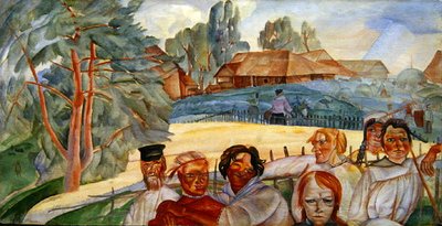 Russia, from the cycle Visages de Russie by Boris Dmitrievich Grigoryev