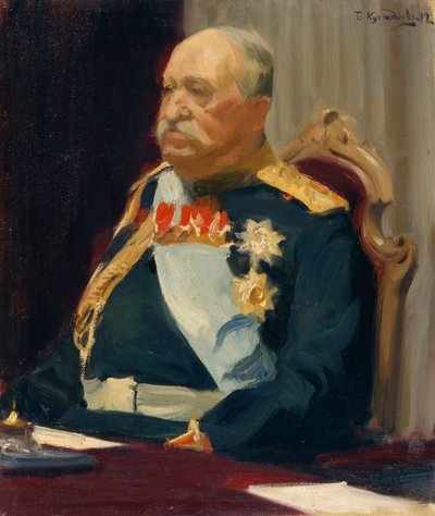 Portrait of Nikolai Pavlovich Ignatyev by Boris Mikhailovich Kustodiev