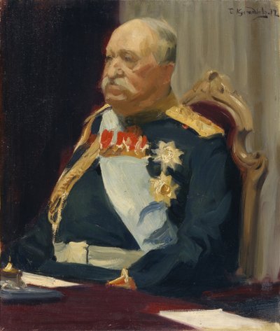 Portrait of Count Alexei Ignatyev, Member of the State Council, Minister of the Interior, 1902 by Boris Mikhailovich Kustodiev