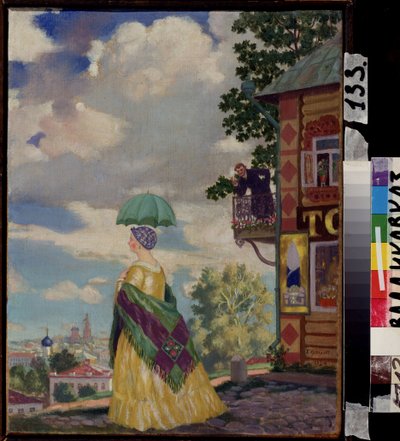 Province by Boris Mikhailovich Kustodiev