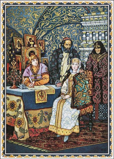 Boris Godunov and his Family, 1927 by Boris Vasilievich Zvorykin