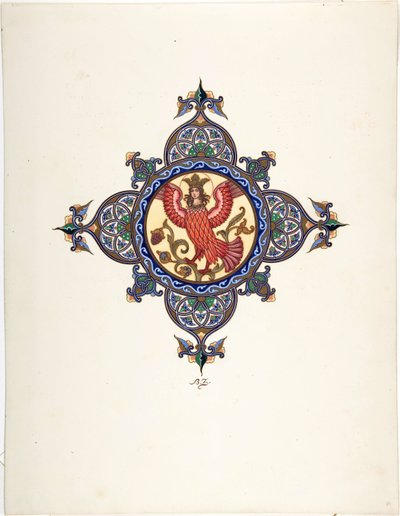 Firebird as Tsarevna by Boris Vasilievich Zvorykin