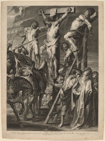 The Lance Thrust by Boëtius Adams Bolswert after Sir Peter Paul Rubens