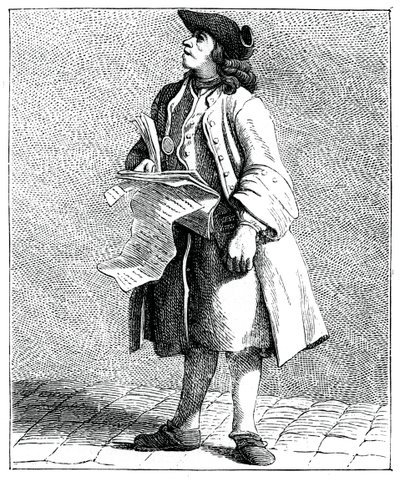 The list of the winners in the lottery!, 1737-1742 by Bouchardon