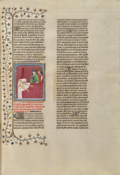 The Putrefaction of the Flesh of the Dying Emperor Galerius by Boucicaut Master