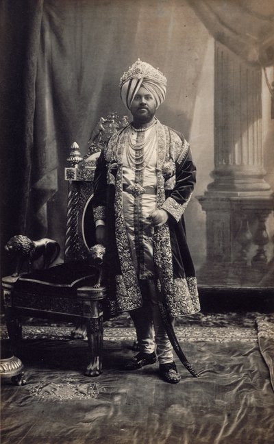 Maharaja Jagatjit Singh of Kapurthala by Bourne & Shepherd