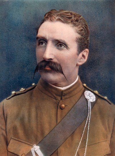 Lieutenant-Colonel D.M. Lumsden, British Soldier by Bourne and Shepherd