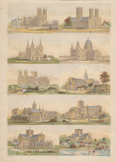Cathedrals in England by Bradshaw and Blacklock