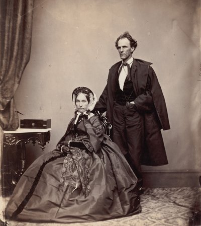 [Senator and Mrs. James Henry Lane], 1861-66 by Brady and Co
