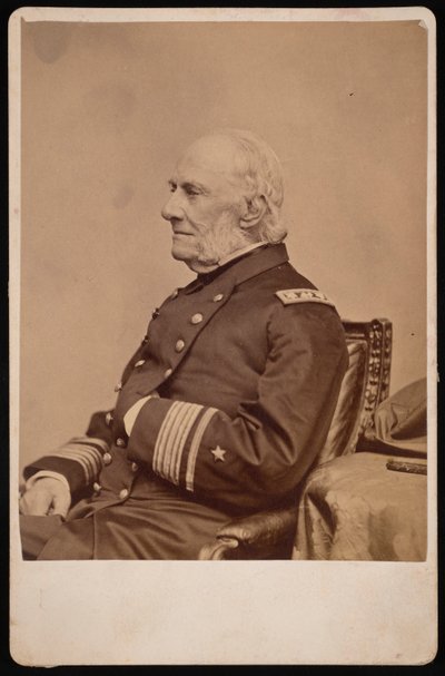 Portrait of Admiral William Branford Shubrick by Brady