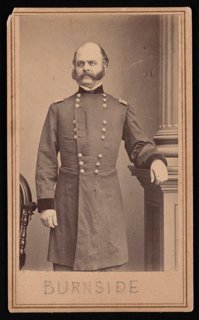 Portrait of Ambrose Everett Burnside by Brady