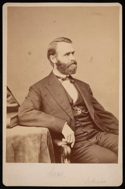Portrait of Jacob Dolson Cox by Brady