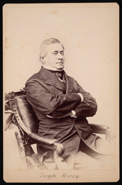 Portrait of Joseph Henry by Brady
