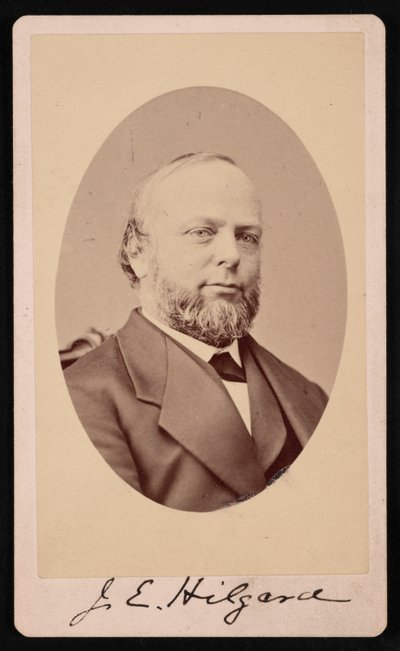 Portrait of Julius Erasmus Hilgard 1825-1891, 1875 by Brady
