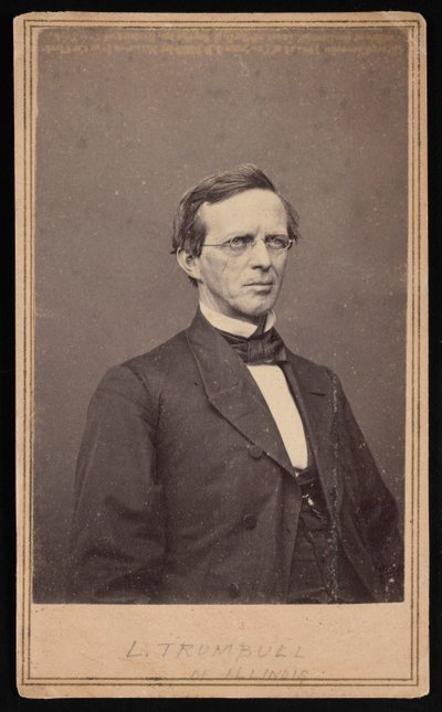 Portrait of Lyman Trumbull by Brady