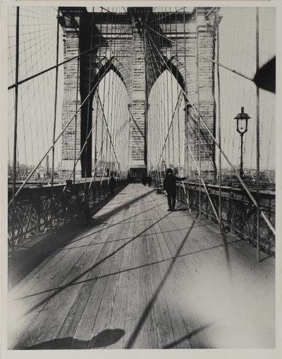 East River Bridge, 1888 by Breading G. Way
