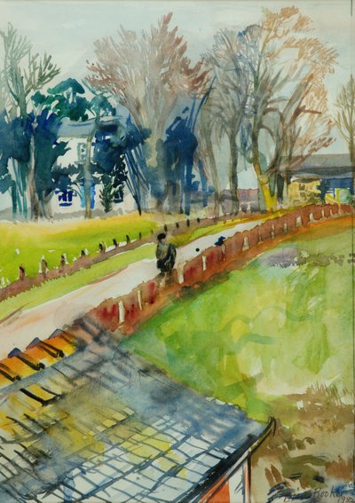 Coming home from work by Brenda Brin Booker