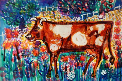 Cow by Brenda Brin Booker