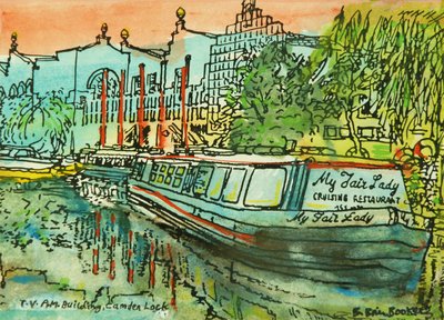 My Fair Lady on the Regents Canal by Brenda Brin Booker
