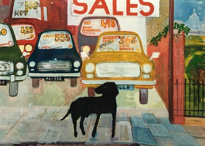 Rex at the Used Car Lot; SALES by Brenda Brin Booker
