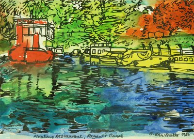The Floating Restaurant by Brenda Brin Booker