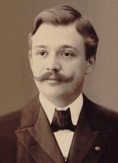 Portrait of the Violinist and Composer Henri Marteau by Breslau . Photo studio N. Raschkow