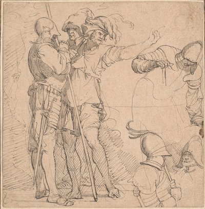 Capriccio Derived from Salvator Rosa