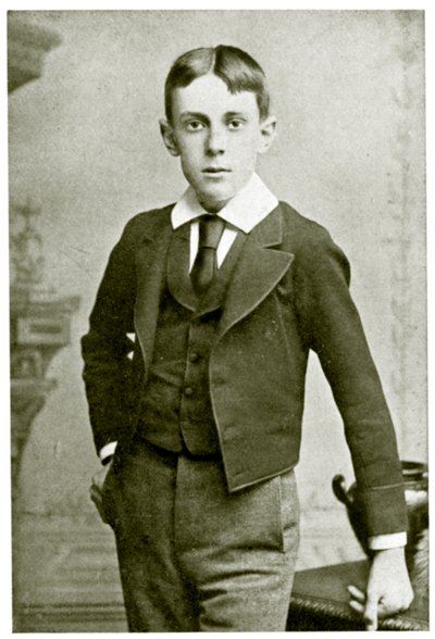 Aubrey Beardsley, at the age of 13 years by British Photographer