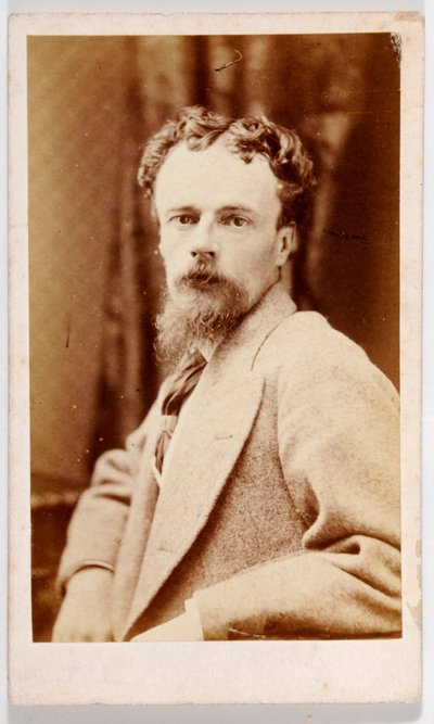Carte de Visite of John Atkinson Grimshaw by British Photographer