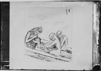 Photographic Reproduction of "The Passing of Arthur" by British Photographer