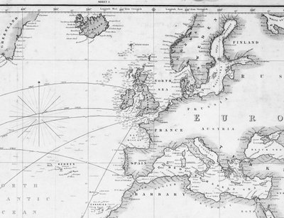 A general chart for the purpose of pricking off ship
