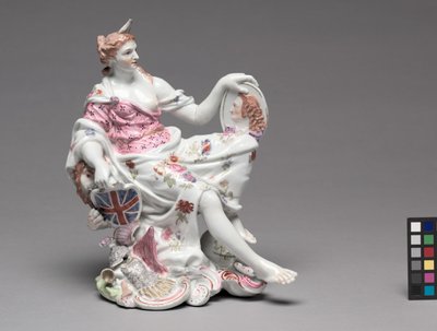 Britannia, Longton Hall Porcelain Factory, c.1756 by British School