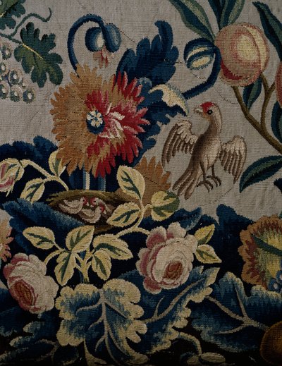 Floral Pattern (detail) by British School