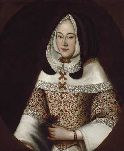 Jane, First Wife of John Tradescant the Younger, c.1630 by British School