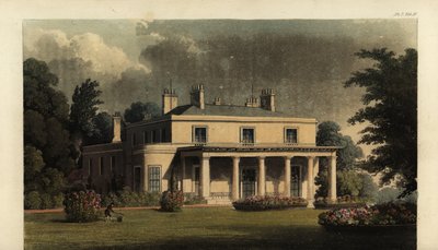 North Court, Isle of Wight, the seat of Mrs. Bennet by British School