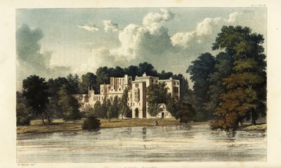 North Court, Isle of Wight, the seat of Mrs. Bennet by British School
