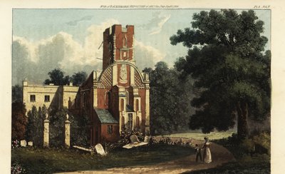 Orchard Cottage, Isle of Wight, the seat of Sir Willoughby Gordon by British School