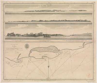 Plan of Diu Island by John McCluer 1788 by British School