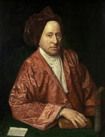 Portrait of James Burgh by British School