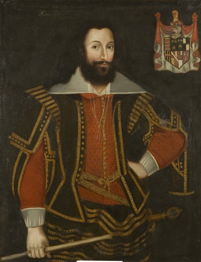 Portrait of Sir Robert Poyntz, c.1615 by British School
